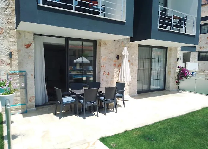 Daire Stone House Aparts 2 1 Mit Poolterrasse No 2 *